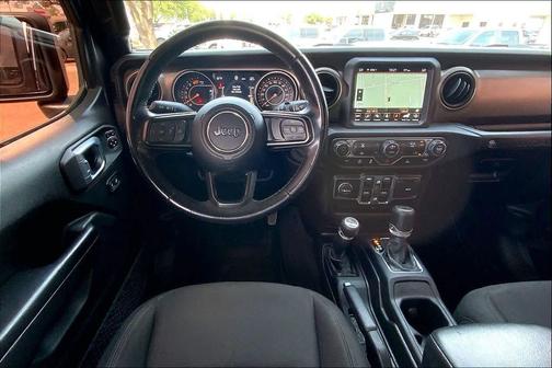 Granite Crystal Clearcoat Metallic 2021 Jeep Wrangler Unlimited Sport