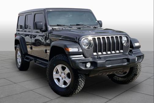 Granite Crystal Clearcoat Metallic 2021 Jeep Wrangler Unlimited Sport