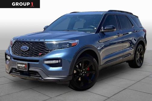 Blue Metallic 2020 Ford Explorer ST