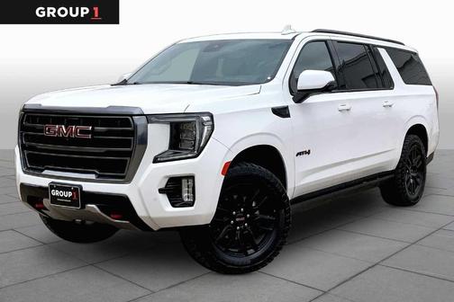 Summit White 2024 GMC Yukon XL AT4