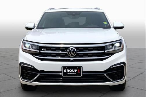 Pure White 2021 Volkswagen Atlas Cross Sport 3.6L V6 SEL Premium R-Line