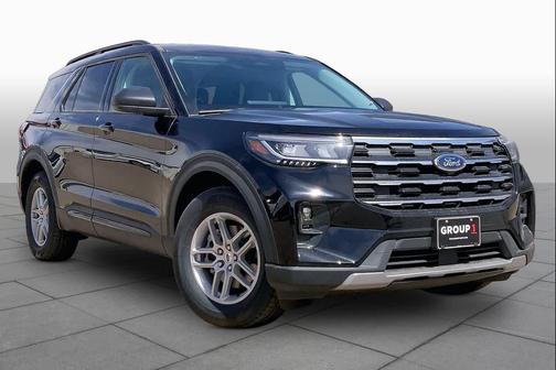 Agate Black Metallic 2026 Ford Explorer Active