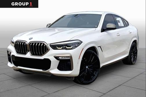 Alpine White 2021 BMW X6 M50i