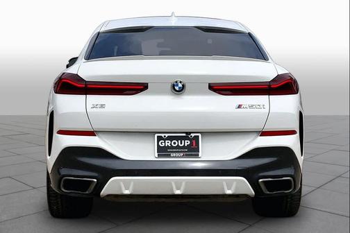 Alpine White 2021 BMW X6 M50i