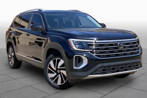 Deep Black Pearl Effect 2024 Volkswagen Atlas 2.0T SEL
