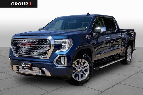 Pacific Blue Metallic 2021 GMC Sierra 1500 Denali