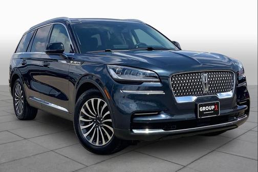Flight Blue Metallic Clearcoat 2022 Lincoln Aviator Reserve