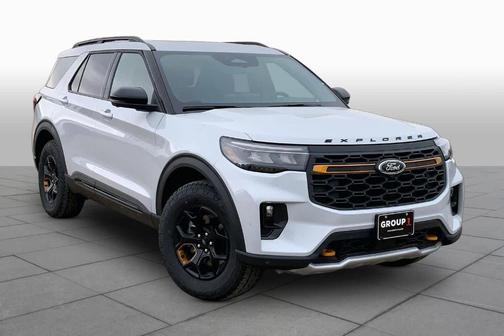 Silver 2026 Ford Explorer Tremor