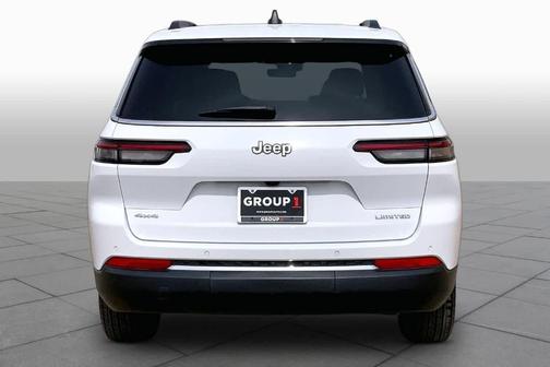 Bright White Clearcoat 2025 Jeep Grand Cherokee L Limited