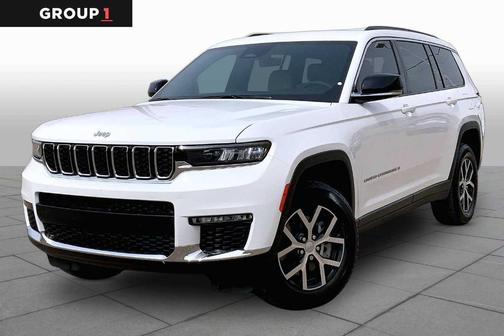 Bright White Clearcoat 2025 Jeep Grand Cherokee L Limited