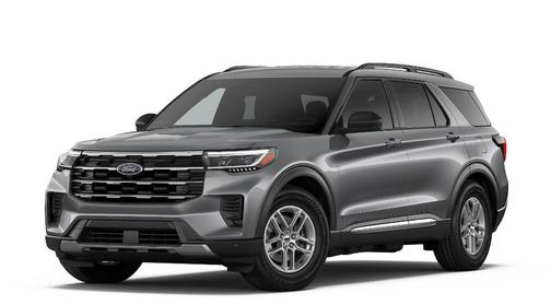 Gray 2026 Ford Explorer Active