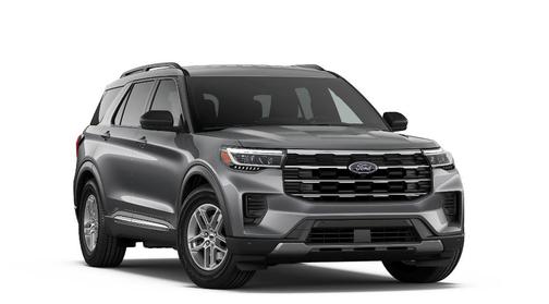 Gray 2026 Ford Explorer Active