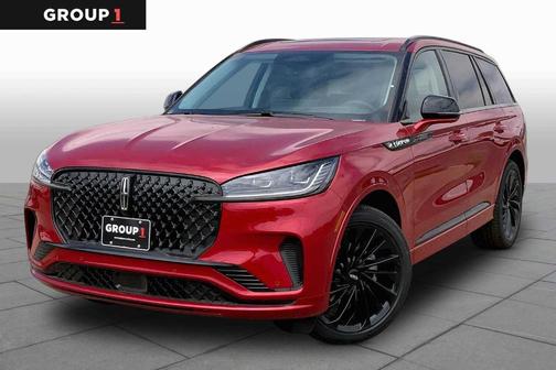 Red 2026 Lincoln Aviator Reserve AWD