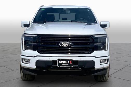 Space White Metallic 2025 Ford F-150 Platinum