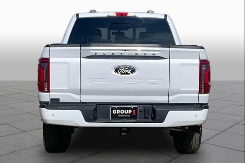 Space White Metallic 2025 Ford F-150 Platinum
