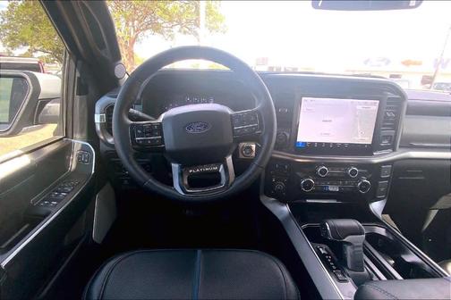 Space White Metallic 2025 Ford F-150 Platinum