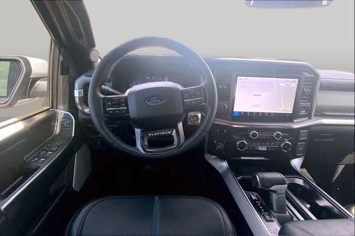 Space White Metallic 2025 Ford F-150 Platinum