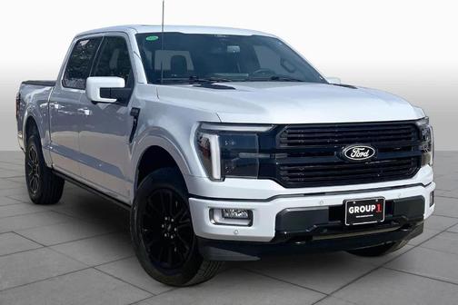 Space White Metallic 2025 Ford F-150 Platinum