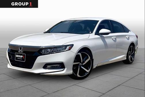 Platinum White Pearl 2020 Honda Accord Sport 1.5T