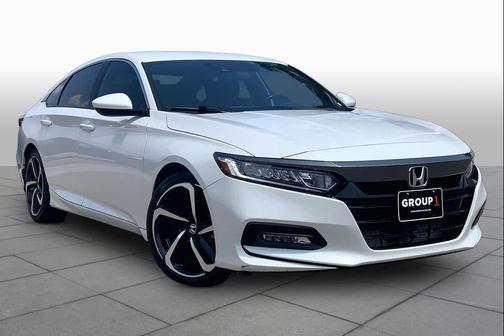 Platinum White Pearl 2020 Honda Accord Sport 1.5T