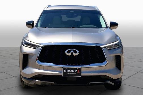 Warm Titanium 2022 INFINITI QX60 Luxe
