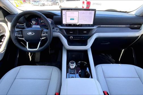 Red 2026 Ford Explorer Platinum