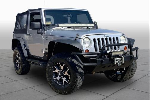 Bright Silver Metallic Clearcoat 2012 Jeep Wrangler Sport