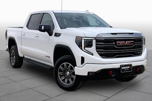 Summit White 2024 GMC Sierra 1500 AT4