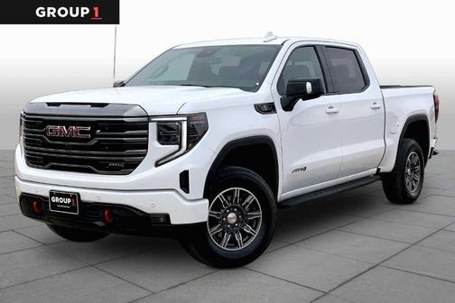 Summit White 2024 GMC Sierra 1500 AT4