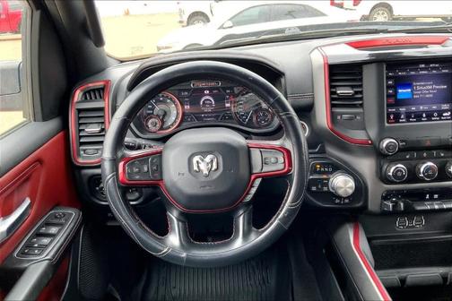 Bright White Clearcoat 2020 RAM 1500 Rebel