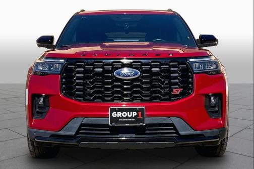 Rapid Red Metallic Tinted Clearcoat 2025 Ford Explorer ST