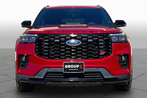 Rapid Red Metallic Tinted Clearcoat 2025 Ford Explorer ST