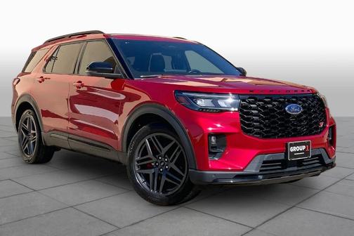 Rapid Red Metallic Tinted Clearcoat 2025 Ford Explorer ST