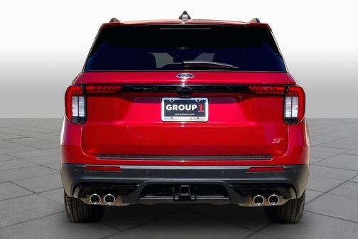 Rapid Red Metallic Tinted Clearcoat 2025 Ford Explorer ST
