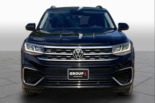 Deep Black Pearl 2021 Volkswagen Atlas 3.6L SE w/Technology