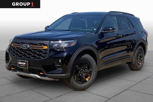 Black 2026 Ford Explorer Tremor