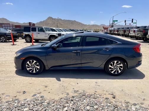 Blue 2017 Honda Civic EX