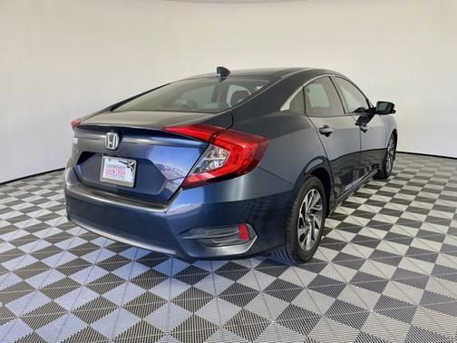 Cosmic Blue Metallic 2017 Honda Civic EX