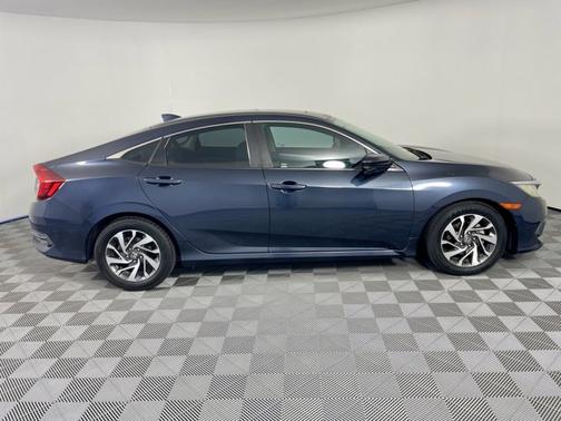 Cosmic Blue Metallic 2017 Honda Civic EX