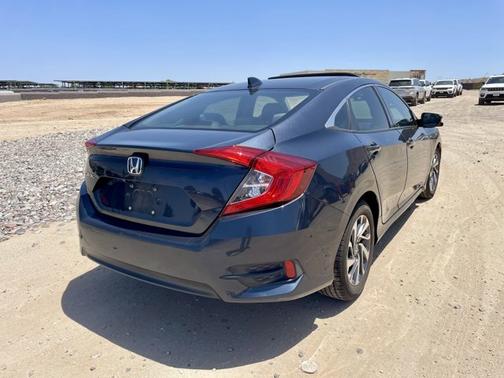 Blue 2017 Honda Civic EX