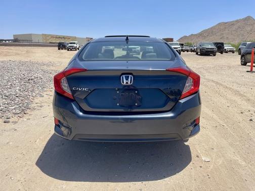 Blue 2017 Honda Civic EX