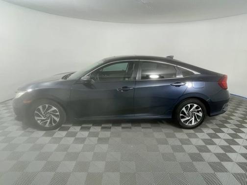 Cosmic Blue Metallic 2017 Honda Civic EX