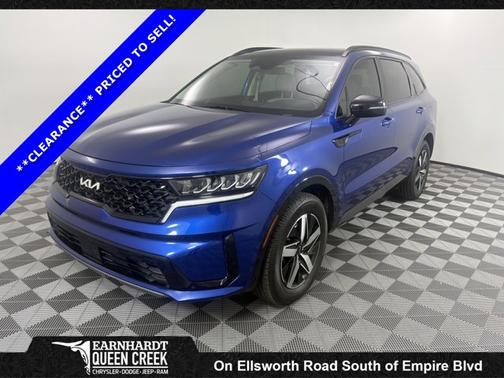 Sapphire Blue 2023 Kia Sorento EX