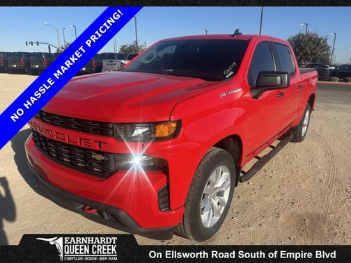 Red Hot 2022 Chevrolet Silverado 1500 Limited Custom