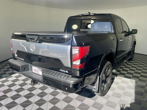Super Black 2023 Nissan Titan Platinum Reserve
