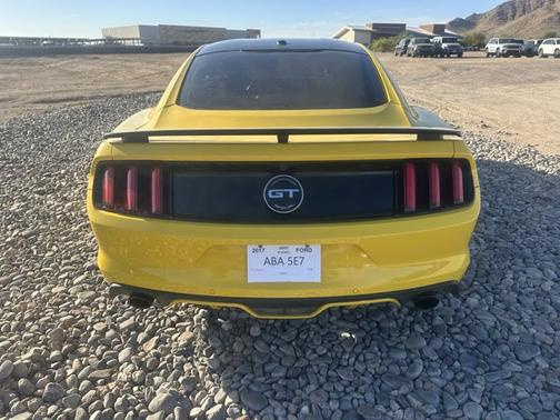 Yellow 2017 Ford Mustang GT Premium