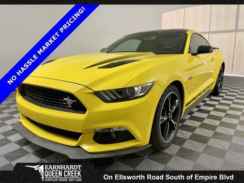 Yellow 2017 Ford Mustang GT Premium