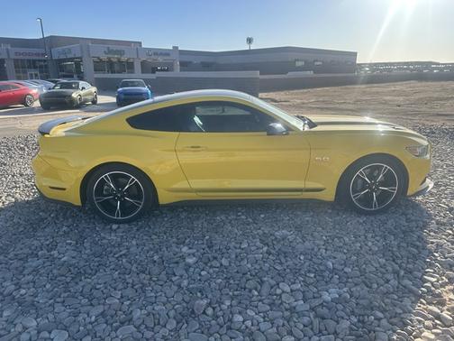 Yellow 2017 Ford Mustang GT Premium
