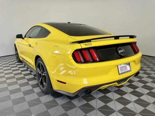 Yellow 2017 Ford Mustang GT Premium