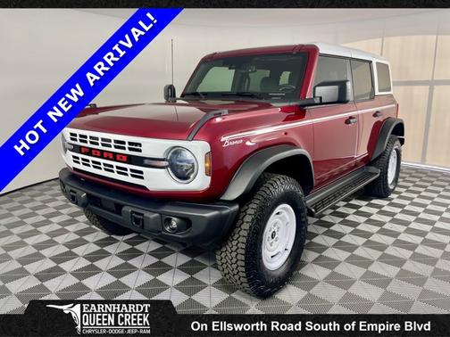 Ruby Red Metallic 2025 Ford Bronco Heritage Edition